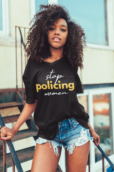 Stop Policing Women Short-Sleeve Unisex T-Shirt